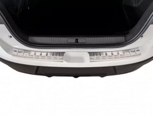 Накладка на бампер Citroen C4 X / e-C4 X (C43; 23-) - Avisa (серебряная) 4