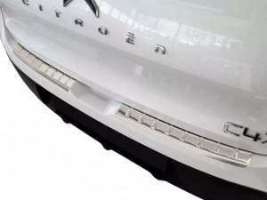 Накладка на бампер Citroen C4 X / e-C4 X (C43; 23-) - Avisa (серебряная) 6