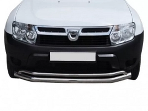 Защита передняя Dacia Duster I (HS; 10-17) - двойная труба 3