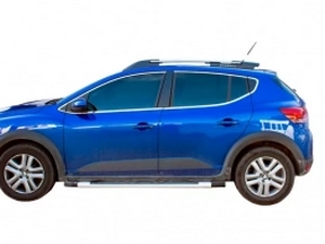 Хром полные молдинги окон Dacia Sandero III (21-) 2