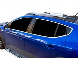 Хром полные молдинги окон Dacia Sandero III (21-) 3