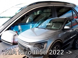 Дефлекторы окон Kia Niro II (SG2; 22-) - Heko (вставные) 4
