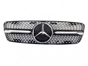 Решітка Mercedes ML W163 (97-05) - Diamond Black