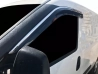 Дефлектори вікон Fiat Doblo II (10-22) - Niken (хром молдинг) 2