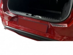 Накладка на бампер Ford Puma (19-) - Avisa (серебряная) 3
