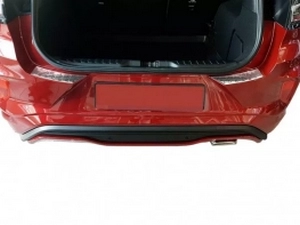 Накладка на бампер Ford Puma (19-) - Avisa (серебряная) 4