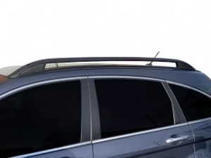 Рейлинги Honda CR-V III (07-12) - Crown (чёрные) 4