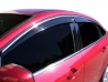 Дефлектори вікон Honda Civic X (16-21) Sedan - Niken (з хром молдингом) 4