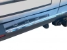 Накладка на задній бампер Opel Vivaro A (01-14) - Carmos (із загином) 3