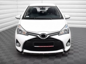 Сплиттер передний Toyota Yaris III (14-17) 3
