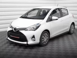Сплиттер передний Toyota Yaris III (14-17) 4