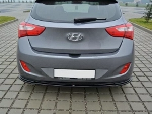 Центральный задний сплиттер Hyundai i30 II (GD; 12-17) 6