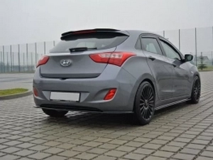 Центральный задний сплиттер Hyundai i30 II (GD; 12-17) 7