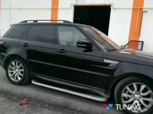 Рейлинги Range Rover Sport II (L494; 14-22) - Skyport (чёрные) 3