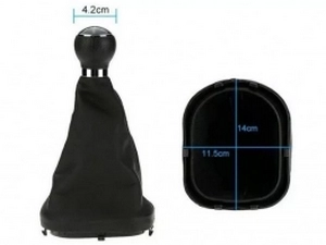 Ручка с чехлом КПП VW Caddy III (04-10) 6 передач 4
