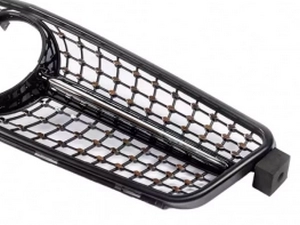 Решётка Mercedes C W204 (07-14) - Diamond Black 3