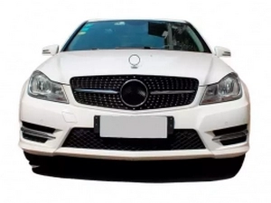Решётка Mercedes C W204 (07-14) - Diamond Black 4