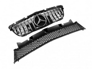 Решётки Mercedes SLK R172 (11-15) - GT стиль 3