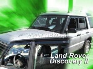 Дефлектори вікон Land Rover Discovery II (98-04) 5D - Heko (вставні) 3