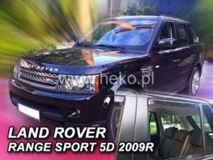 Дефлектори вікон LR Range Rover Sport I (L320; 05-13) - Heko (вставні) 4