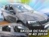 Дефлектори вікон Skoda Octavia A7 (13-19) Liftback - Heko (вставні) 3