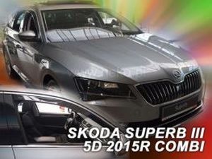 Дефлектори вікон Skoda Superb III (3V; 15-) Universal - Heko (вставні) 3