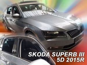 Дефлектори вікон Skoda Superb III (3V; 15-) Universal - Heko (вставні) 4