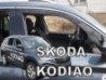 Дефлектори вікон Skoda Kodiaq (NS7; 16-) - Heko (вставні) 3