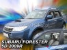Дефлектори вікон Subaru Forester III (SH; 09-13) - Heko (вставні) 3