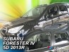 Дефлектори вікон Subaru Forester IV (SJ; 14-18) - Heko (вставні) 4