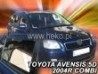 Дефлекторы окон Toyota Avensis II (03-09) Universal - Heko (вставные)