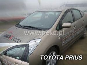 Дефлектори вікон Toyota Prius II (NHW20; 03-09) 5D - Heko (вставні) 3