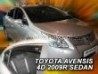 Дефлекторы окон Toyota Avensis III (09-18) Sedan - Heko (вставные)