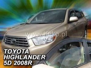 Дефлектори вікон Toyota Highlander II (07-13) - Heko 3