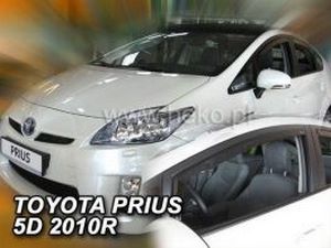 Дефлекторы окон Toyota Prius III (XW30; 09-15) - Heko (вставные) 3