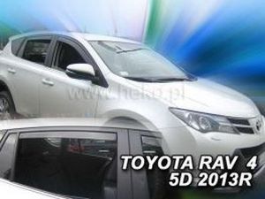Дефлекторы окон Toyota Rav4 IV (XA40; 13-18) - Heko (вставные) 4