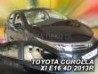 Дефлекторы окон Toyota Corolla XI (E160; 13-18) Sedan - Heko (вставные)