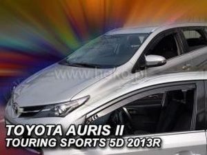 Дефлектори вікон Toyota Auris II (E180; 13-18) Touring - Heko (вставні) 3