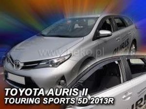 Дефлектори вікон Toyota Auris II (E180; 13-18) Touring - Heko (вставні) 4