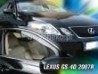 Дефлектори вікон Lexus GS III (05-11) - Heko (вставні) 3