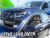 Дефлектори вікон Lexus LS III (07-17) - Heko (вставні) 3