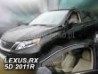 Дефлектори вікон Lexus RX III (AL10; 09-15) - Heko (вставні) 3