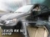 Дефлектори вікон Lexus RX III (AL10; 09-15) - Heko (вставні) 4
