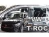 Дефлекторы окон VW T-Roc (17-) - Heko (вставные)
