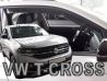 Дефлекторы окон VW T-Cross (19-) - Heko (вставные)