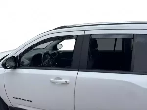 Дефлектори вікон Jeep Compass I (MK; 06-16) - Heko (вставні) 3