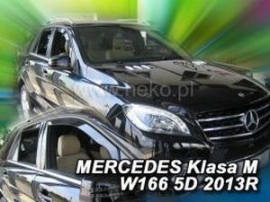 Дефлектори вікон Mercedes ML W163 (97-05) - Heko (вставні) 4