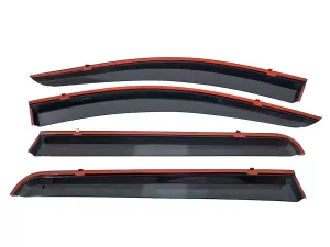Дефлектори вікон Fiat Fullback (16-) 4D - Niken (з хром молдингом) 3