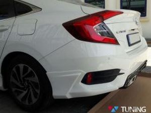 Углы на задний бампер HONDA Civic 10 (16-18) Sedan 1