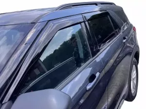 Дефлекторы окон Ford Explorer VI (U625; 20-) - Hic (накладные) 8